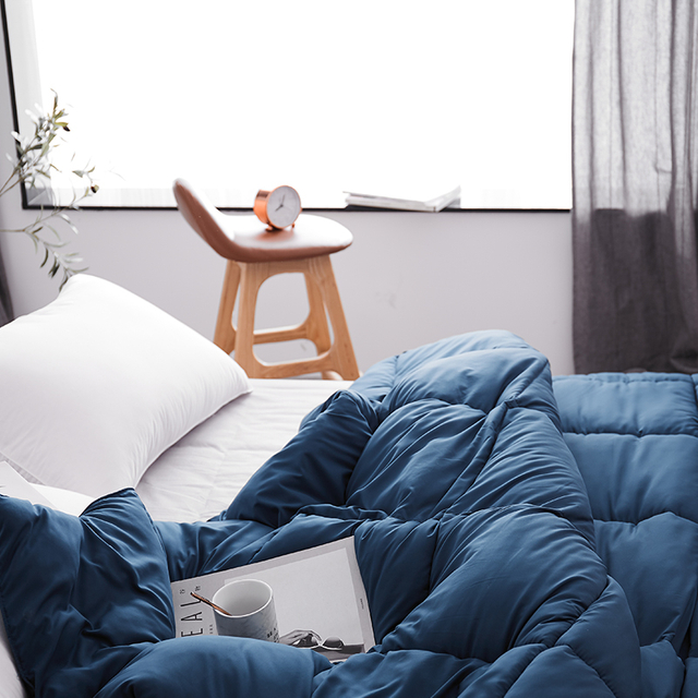 吸湿性と暖かいキルト